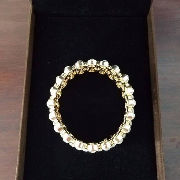 Bracelet with stones in Gold. - Picture 2 of 4